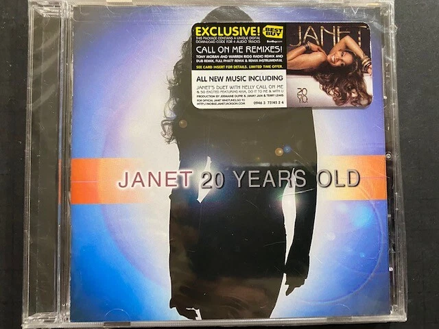 Janet Jackson - 20 Years Old CD VG US RARE 2006 Virgin Records Soul R&b