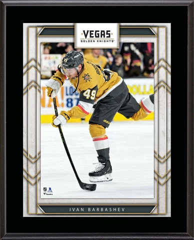 Ivan Barbashev Vegas Golden Knights 10.5" x 13" Sublimated Player Plaque Cover