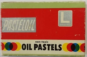 Oil Pastels Pasteloil Non-Toxic No. 12 "L" Oversize sticks Japan A10 - Picture 1 of 3