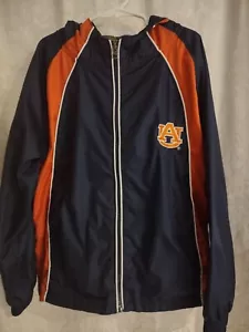 Auburn Tigers Jacket Hooded Boys Size 6-7 Fleece Inside Red Oak  - Picture 1 of 10
