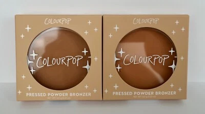 COLOURPOP Pressed Powder Bronzer SET-OF-2: (Avila Beach & Miramar Beach) *NIB* - Image 1 of 2