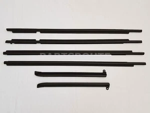 6*For Toyota Prado GX470 OEM Quarter&Door Belt Moulding Strip Trim Black 2003-09 - Bild 1 von 7