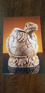 2018 SDCC COMIC CON EXCLUSIVE MONDO JURASSIC PARK WORLD BABY RAPTOR PROMO CARD - Picture 1 of 1