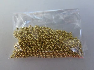pack of 500 + 2mm gold plated beads - Picture 1 of 1