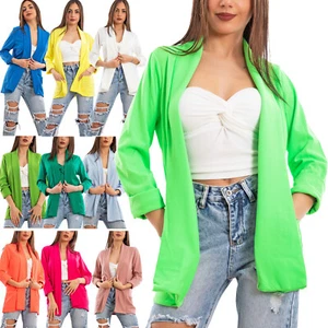 Women's Blazer Elegant Casual Basic Single Breasted Spring TOOCOOL VI-80021 - Picture 1 of 96
