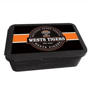 NRL - Wests Tigers Bento Lunch Box - Picture 1 of 1