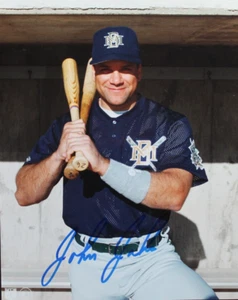 John Jaha 1992-98 Milwaukee Brewers Autographed Signed 8x10 Photo - Picture 1 of 4