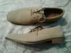 SONOMA Derek Men's Leather Suede Shoes Sand size 10.5 NEW - Picture 1 of 5