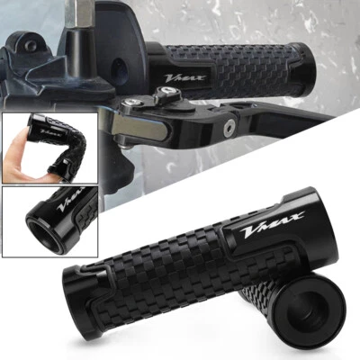 Black motorcycle Grips Handle bar Handlebar For Yamaha VMAX V-MAX 750 1200 1700 - Image 1 of 4