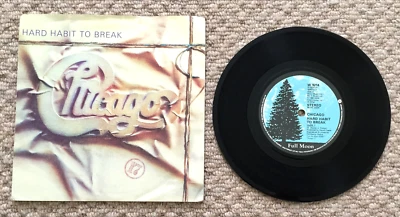 CHICAGO - HARD HABIT TO BREAK/REMEMBER THE FEELING 7", WARNER BROS, W9214, EX/EX - Image 1 of 4