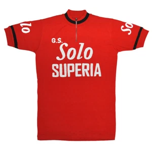 MAGLIA SOLO SUPERIA Ciclismo Vintage Radtrikot Made in Italy - Bild 1 von 6