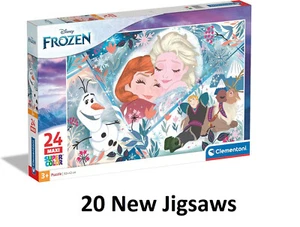 20 x DISNEY FROZEN 24 Piece Jigsaw Puzzle Age 3+ New Boxed FREE P&P - Picture 1 of 5