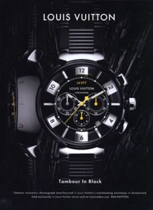 Reloj Vuitton LV 2013 joyería 1 página anuncio de revista - Imagen 1 de 1