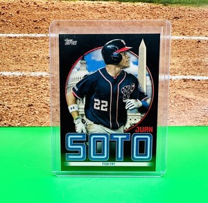 /299 Black Parallel 2021 Topps Series 2 Juan Soto JSH-13 Nationals Padres