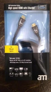 High Speed HDMI Kabel mit Ethernet - Vergoldet - Bild 1 von 4