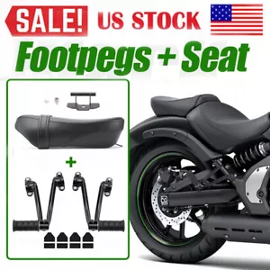 Rear Passenger Seat & Footpegs For Kawasaki Vulcan S 650 VN650 2015-2024 2023 US - Bild 1 von 12