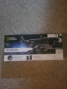 National Geographic 50mm Portable Refractor Telescope - RF360MM Open Box - Picture 1 of 7