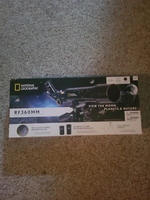 National Geographic 50mm Portable Refractor Telescope - RF360MM Open Box - Image 1 of 4