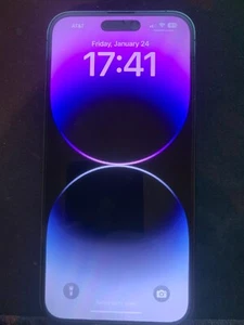 TIKTOK & CAPCUT INSTALLED Apple iPhone 14 Pro Max - 256 GB - Purple (AT&T) - Picture 1 of 4