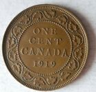 1919 CANADA CENT - Pièce de collection - LIVRAISON GRATUITE - BGN BIN #28
