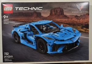 NEW 2025 LEGO TECHNIC 42217 Blue Chevrolet Corvette Stingray - Picture 1 of 2