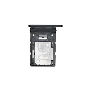 SIM Micro SD Card Tray Dual for Samsung Galaxy A54 Black Replacement Part - Picture 1 of 2