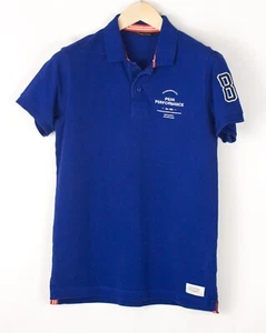 PEAK PERFORMANCE Men Slim Fit Casual Polo Neck Shirt Top Size S - Picture 1 of 8