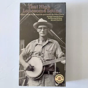 *Sealed* VHS High Lonesome Sound 1963 Documentary Appalachian Folk Music Rare - Imagen 1 de 5