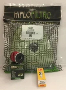 Kit Entretien pour Yamaha YZ250F (2019 À 2023) Air/Huile Filtre Et NGK Bougie - Photo 1/5