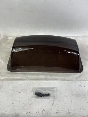 Large RC Airplane Smoke Tinted canopy Cockpit Windshield 13” - Image 1 of 4