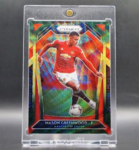 2020-21 Panini Prizm Premier League Soccer Mason Greenwood Manchester United ⚽