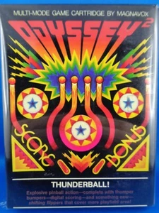 ODYSSEY 2 (PHILIPS 7000) -- THUNDERBALL - Picture 1 of 3