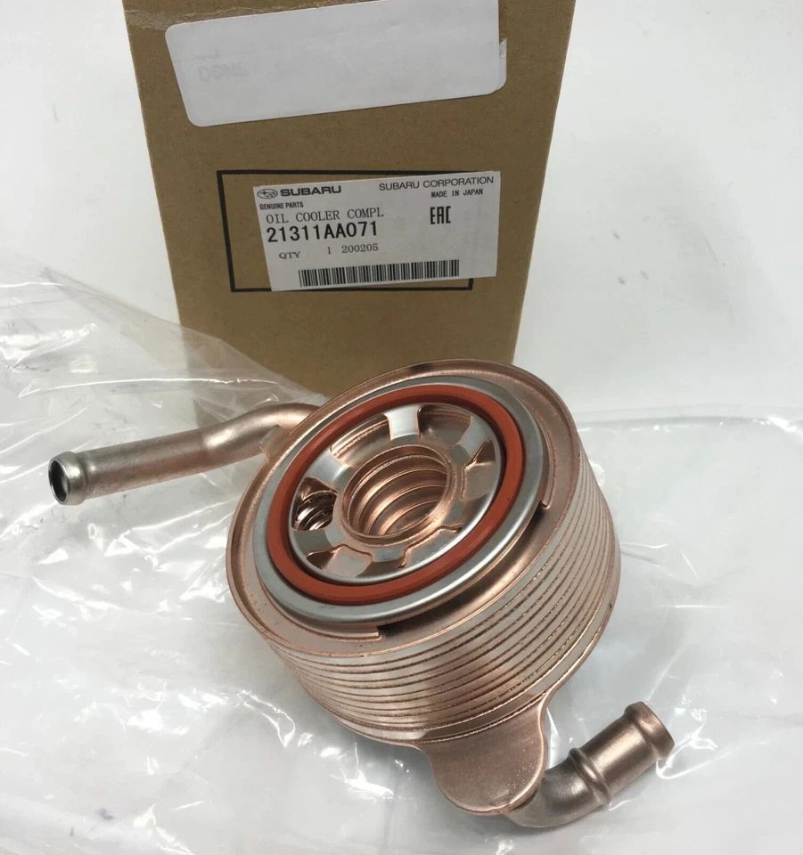 Enfriador de aceite completo SUBARU genuino OEM IMPREZA WRX GD# 2006-2007 21311AA071 Foto 1 de 1
