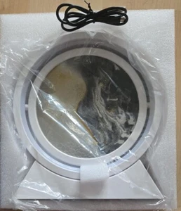 HONPHIER Moving Sand Art Pictures LED Sand Art Lamp 360° Rotating 3D(PACK OPENED - Picture 1 of 10