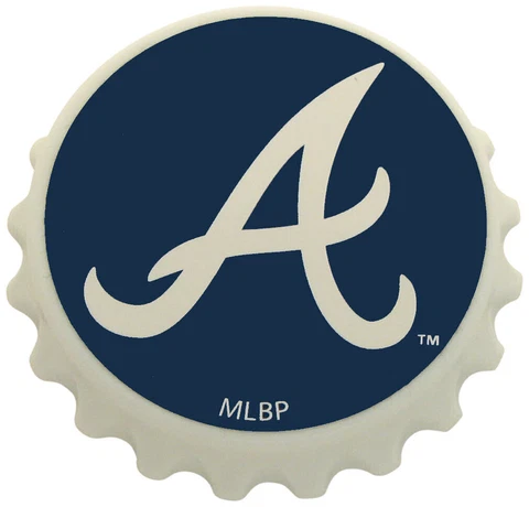 Atlanta Braves Magnet Bottle Opener Cover