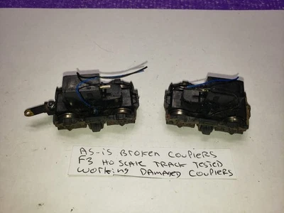 AS IS BROKEN COUPLERS F3 Locomotive HO Scale Model Power TRACK Tested Working HK - Image 1 of 4