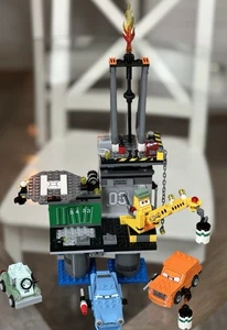 Lego Ölplattform Escape ohne Karton ohne Anleitung siehe Fotos Pixar Cars - Bild 1 von 16
