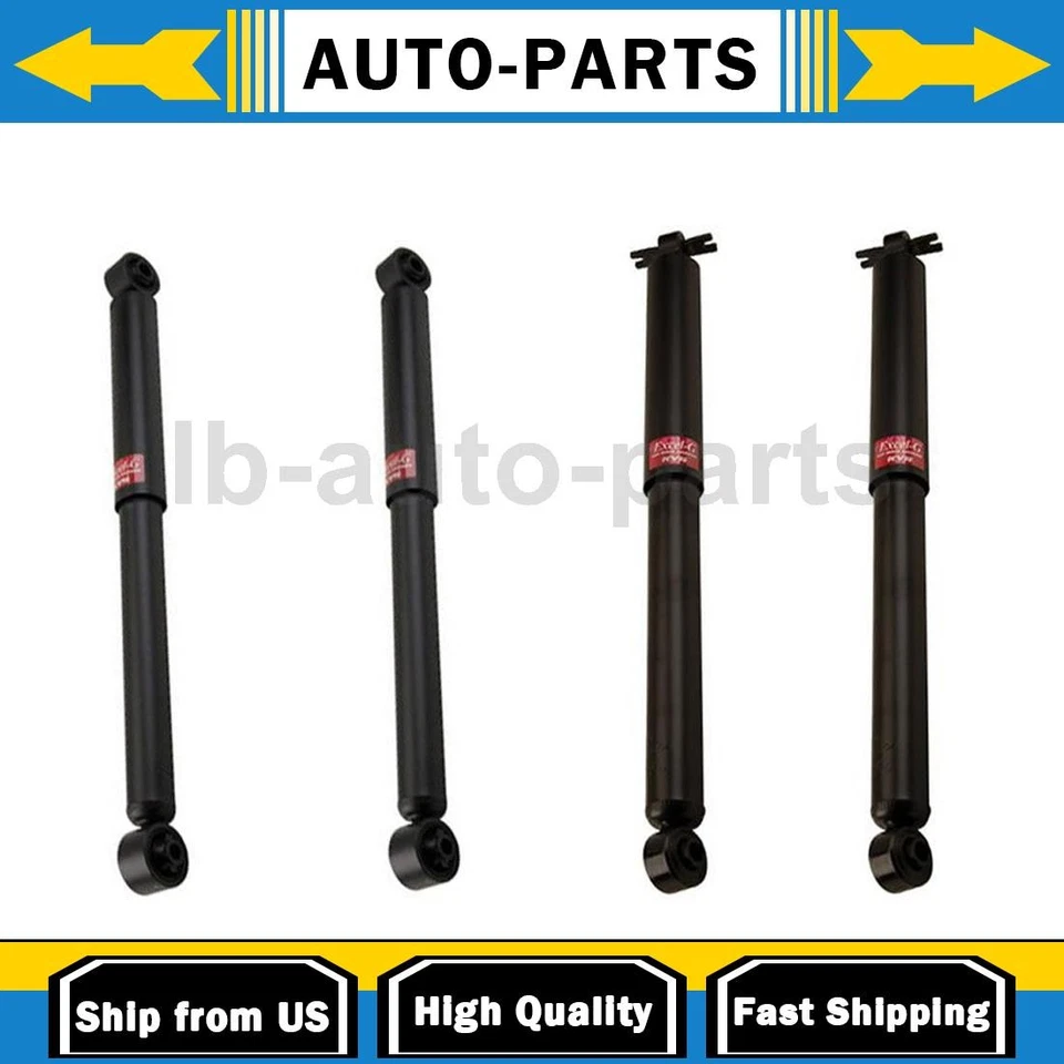 Juego de 4 piezas de amortiguadores delanteros y traseros KYB para Chevrolet K1500 Suburban 5,7 L 6,5 L Foto 1 de 4