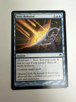 STOIC REBUTTAL Scars of Mirrodin MTG Magic the Gathering Cards - Image 1 of 2