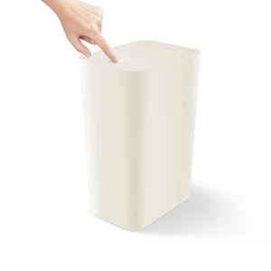 Bathroom Trash Can, 4.0 Gallon / 15 Liter Small Garbage Can with Press Top Li... - Picture 1 of 6