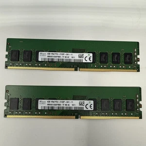Memoria de escritorio SK Hynix 8 GB (4 GB x 2) 1Rx8 PC4-2133P-UA1-11 HMA451U6AFR8N-TF - Imagen 1 de 2