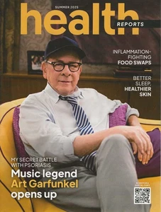 BRAND NEW Health Reports Magazine Music Legend Art Garfunkel Summer 2025 HTF - Foto 1 di 1