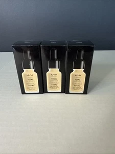 Menge 3 NYX Total Control Tropfen Foundation TCDF07 0,43 Unzen/13 ml. Neu im Karton, versiegelt - Bild 1 von 8