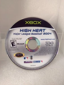 High Heat Major League Baseball 2004 Xbox solo disco original - sin seguimiento #4355 - Imagen 1 de 2