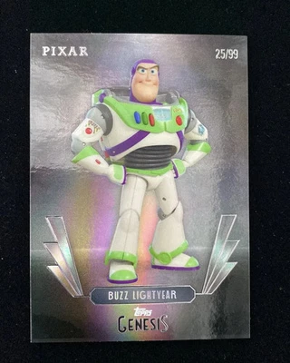 2025 Topps Disney Genesis #45 Buzz Lightyear 25/99 LWM - image 1 of 4