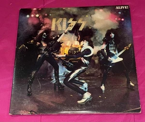 KISS - Alive! Original 1975 NBLP 7020-798 2 LP Set See Pics - Picture 1 of 9