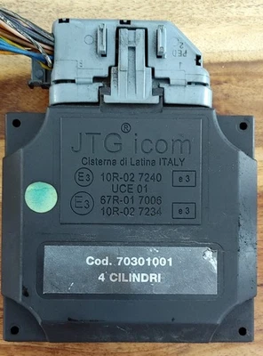 ICOM JTG Steuergerät 4 Zylinder 70301001 Control Unit Autogas LPG - Gebraucht - - Bild 1 von 2