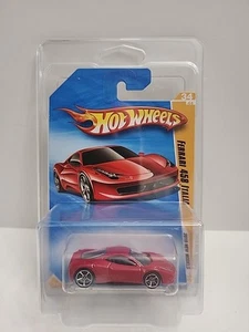Hot Wheels 2010 New Models Ferrari 458 Italia Red #34 W/PROTECTOR - Picture 1 of 11