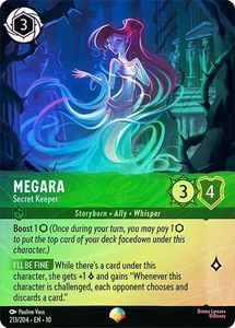Magic The Gathering Rainbow Foil Megara - Secret Keeper (Epic) - Whispers in the Well #213 - Imagen 1 de 1