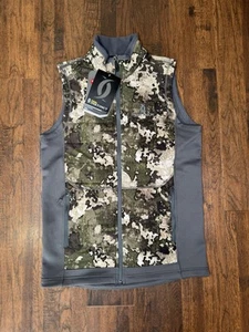 Cabela's Instinct Hybrid Puffy Camo Vest Scentinel True Timber Men's Size Small - Picture 1 of 9